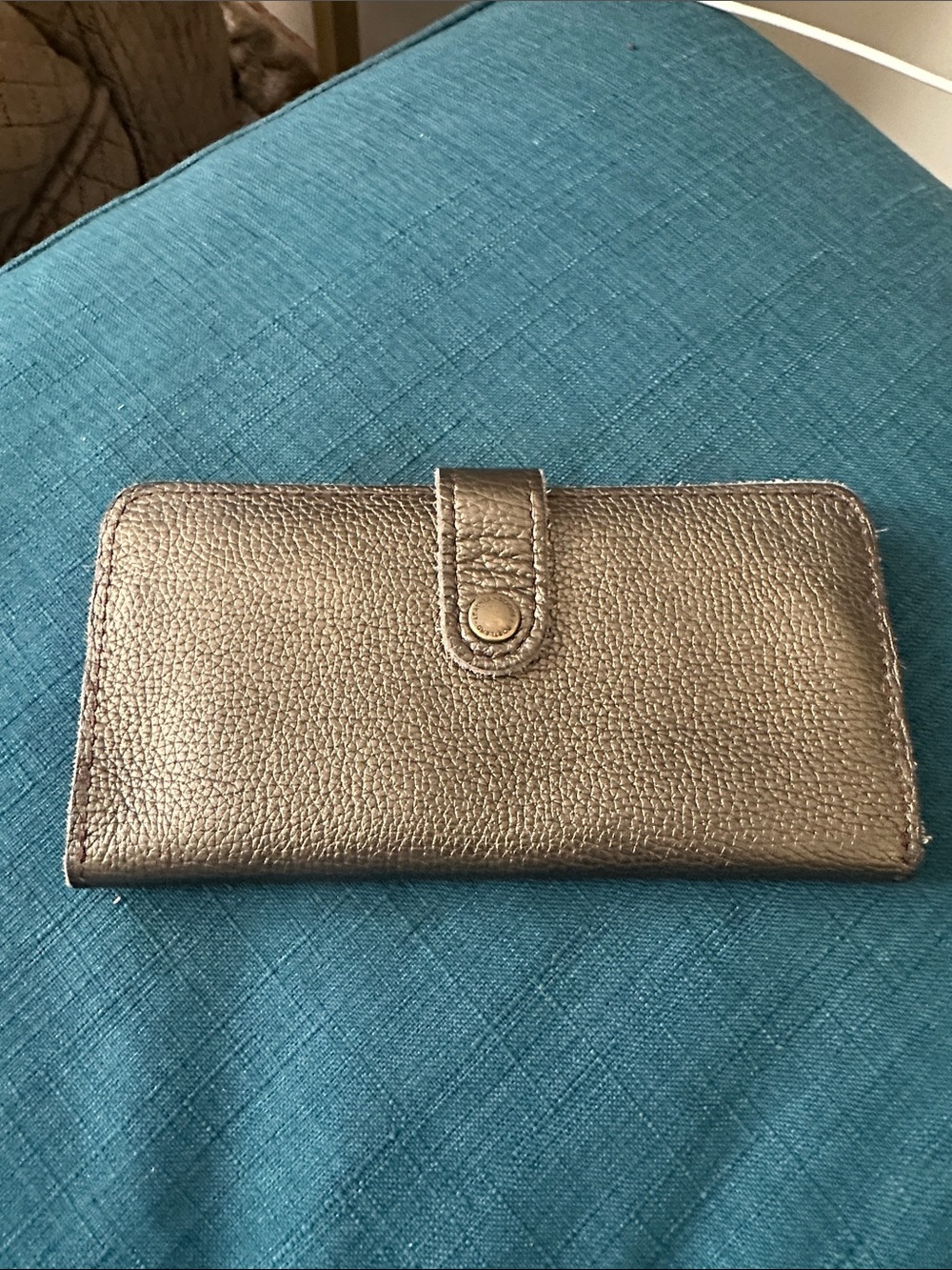 Portland Leather bifold wallet stardust